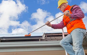 Horringer soft wash roof cleaning